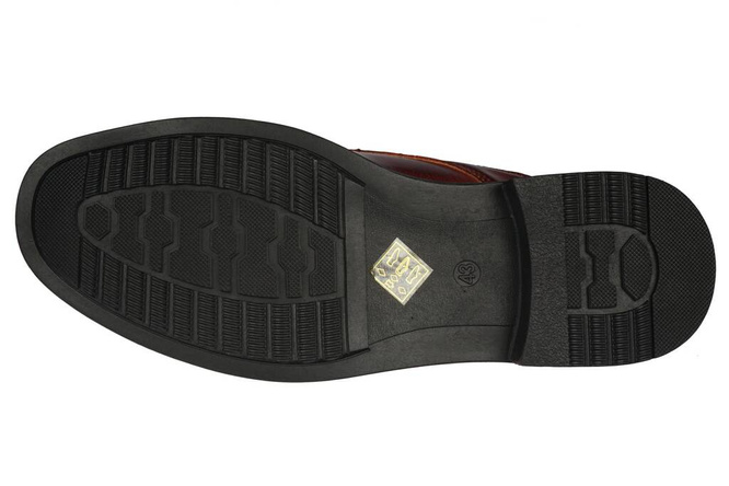 Skotnicki men's shoes MP-4-1211BR brown, size 40-45