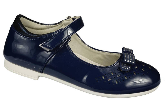 Children's shoes Clibee BD-83BU navy blue size 25-30