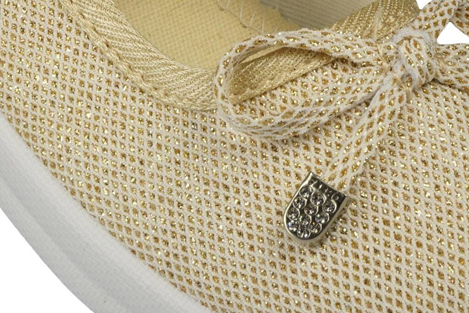 Apawwa BZ514GO children's sneakers gold size 25-30