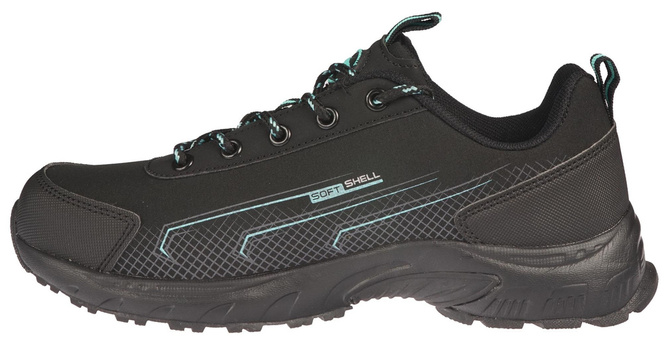 Buty sportowe damskie American Club DWT-178 czarno różowe i czarno miętowe rozm.36-41