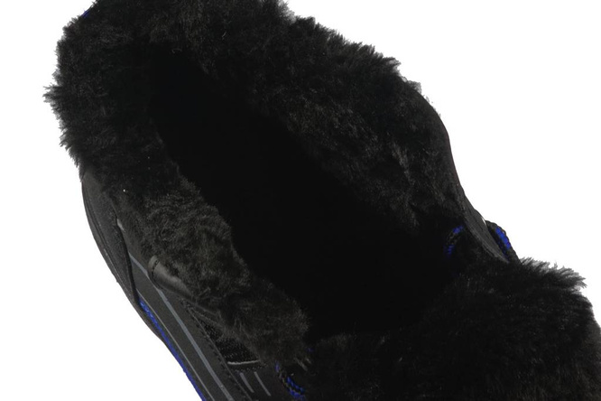 Buty zimowe męskie Sunlanse MM215-1BLBU czarne rozm.42-47