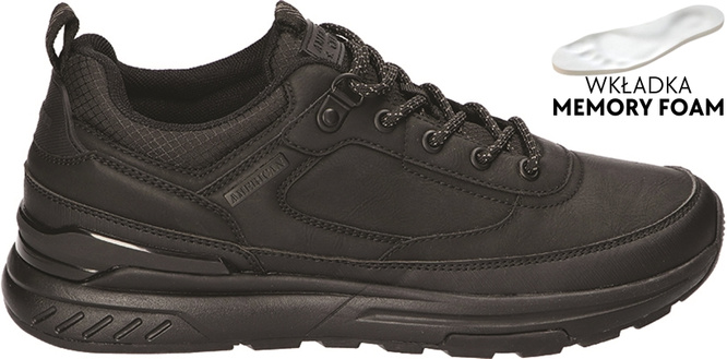 Buty sportowe męskie American Club MAA-48 czarne rozm.41-46