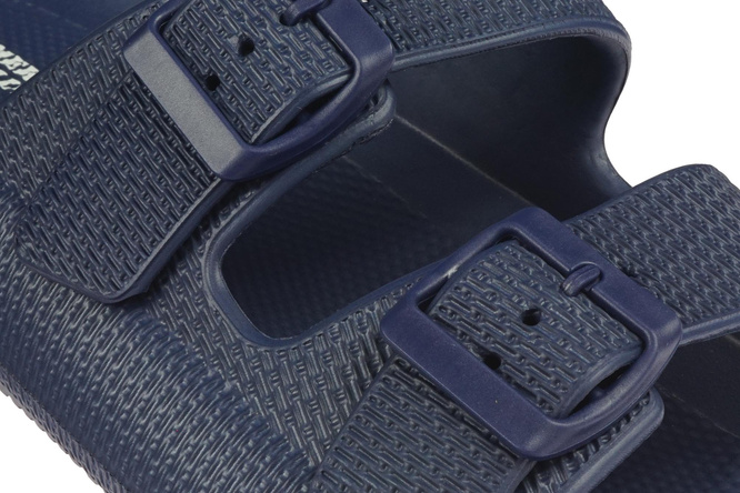 American Club MNH-157 men's pool flip-flops black and navy blue size 41-45