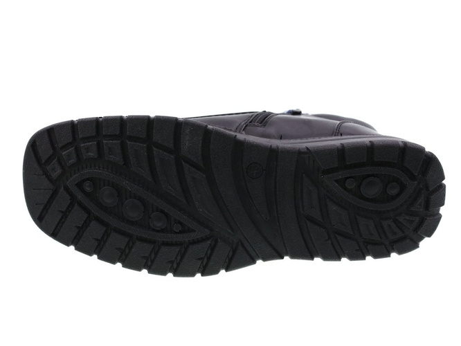 Buty zimowe męskie Cabin ME4551A-1BL czarne rozm.40-46