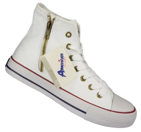 Women's shoes American Club DLH-9120-1BL black size.36-41