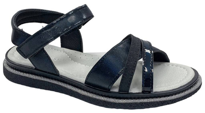 Children's sandals Clibee CAC278BL black, size 31-36