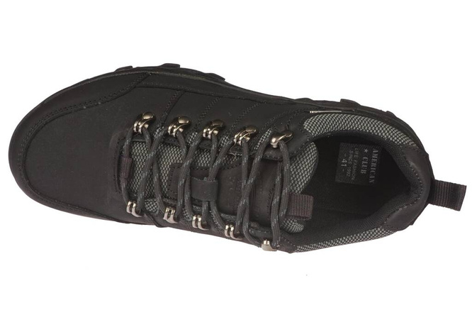 Obuwie przejściowe męskie American Club MCY-110 czarne i camelowe rozm.41-45