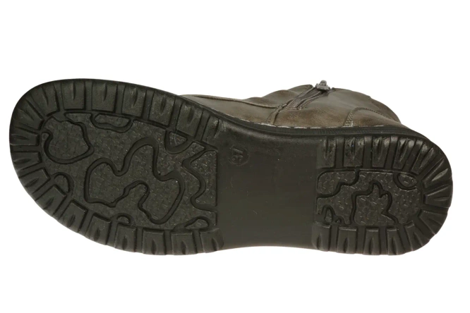 Buty zimowe damskie Jomix D51-2GY szare rozm.36-42