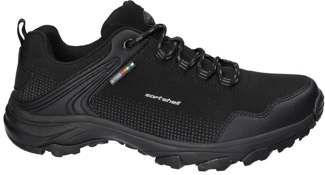 Sports shoes for sizes American Club RHL-84-85-86-87 black size 36-46