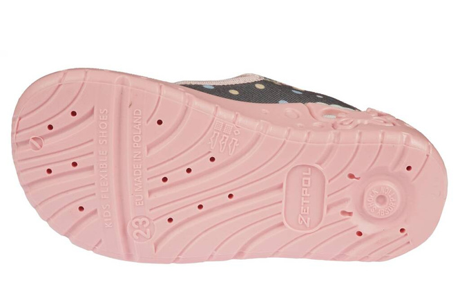 Children's sneakers ZetPol DARIA pink size 19-27