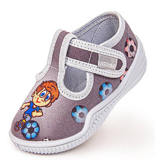 Tenisówki dziecięce Viggami LOLEK szare rozm 19-25