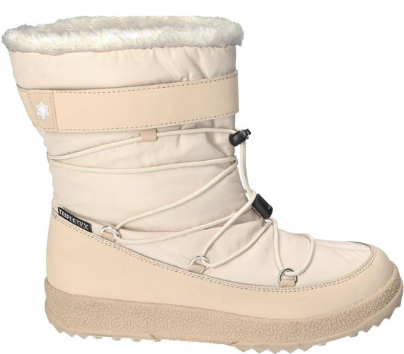 American Club DSN-46 women's snow boots, black and beige, sizes 37-41