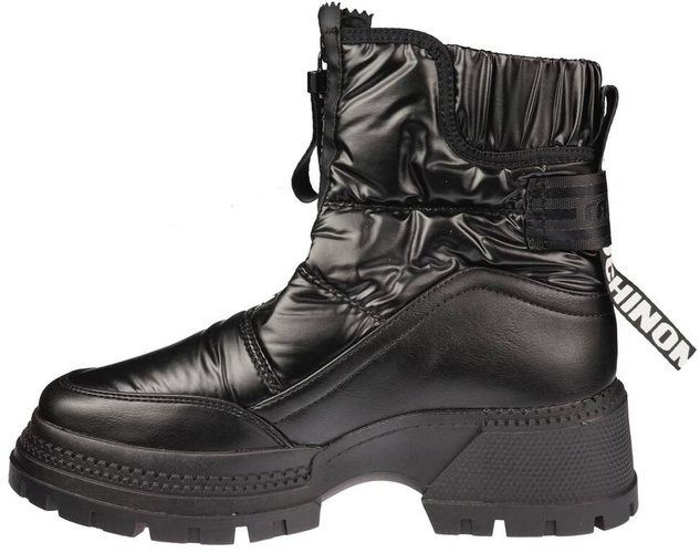 Women's snow boots Goodin DHF264BL black size 36-41