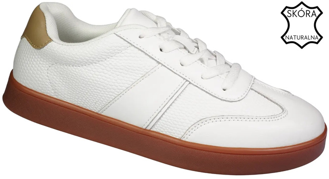 Buty sportowe damskie Sergio Leone DSP112BI białe rozm.36-41