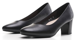 Czółenka damskie Sergio Leone DPB177BLPU czarne rozm.36-40