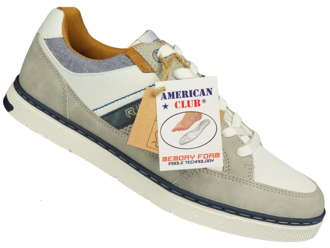 American Club MRH-159 men's sports shoes white and navy blue size 40-43