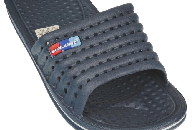 Women's pool slippers Sunlanse DH610 navy blue, mint, gray or blue size 37-41