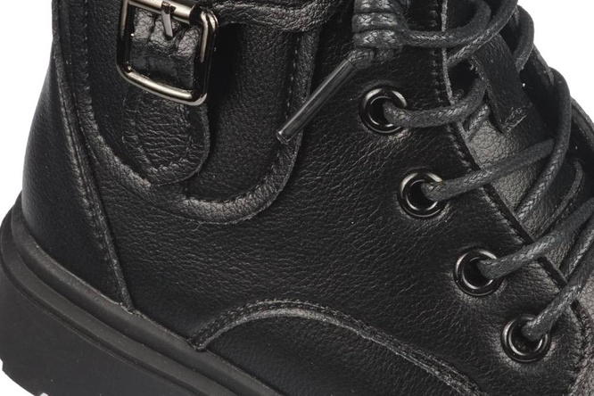 Buty przejściowe damskie/dziecięce Apawwa CCQ03BL czarne rozm.32-40