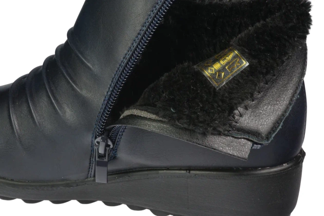 Women’s winter boots Feisal DCK225-01BU navy blue sizes 37–42