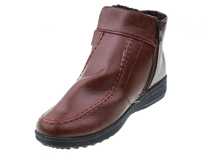 Betop DB-9006FBR brown women's winter shoes size 37-42