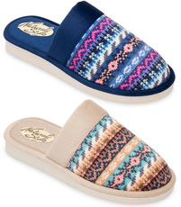 Women's shoes Meteor DV071 NORWEGIAN SWEATER navy blue and beige size 36-41