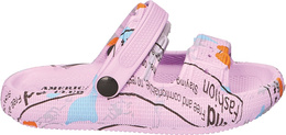 Children's sandals American Club CNH-178 pink and lilac, sizes 24–29