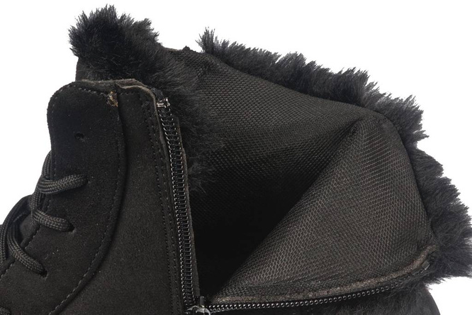 Youth winter shoes Jomix DND6976-1BL black size 36-41