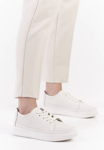 Sergio Leone DSP020BI women's sports shoes, white, sizes 36-41