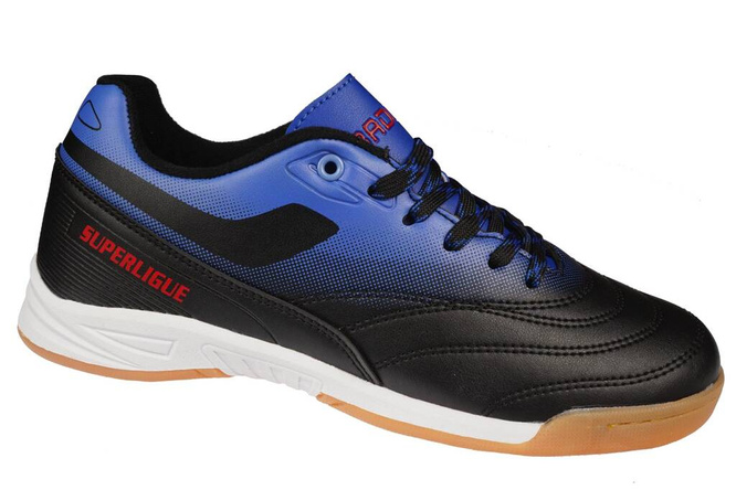 Halówki na pary Badoxx R-8482BLRO czarno-niebieskie rozm.36-46