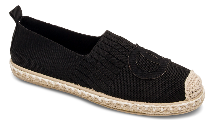 Espadryle damskie Skotnicki DT-3-0550BL czarne rozm.36-41