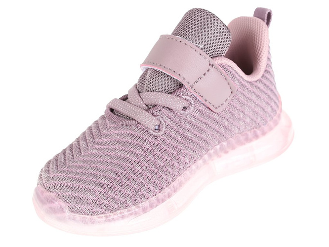 Children's sports shoes Apawwa BIX44PU violet size 26-30