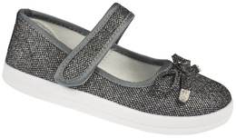 Apawwa BZ514BL children's sneakers black size 25-30