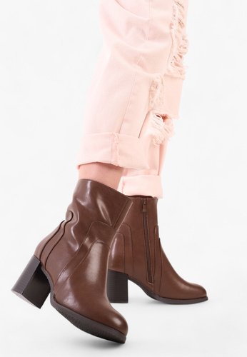 Sergio Leone DBT675-SBR women's winter boots brown size 36-40