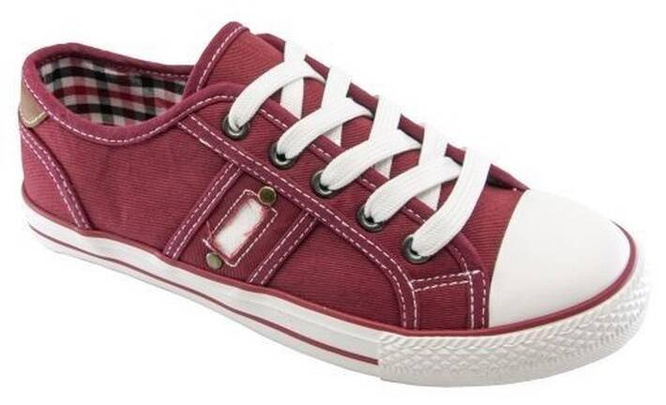 Atletico youth sneakers DWY-21428BU burgundy size 36-41