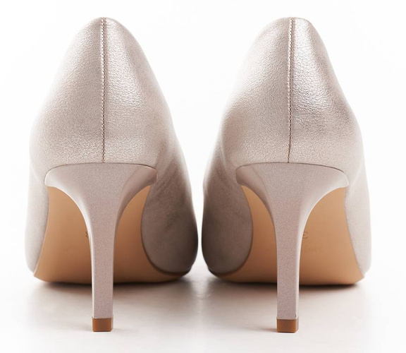 Women's high heels Sergio Leone D1336ZLPR gold size 36-41