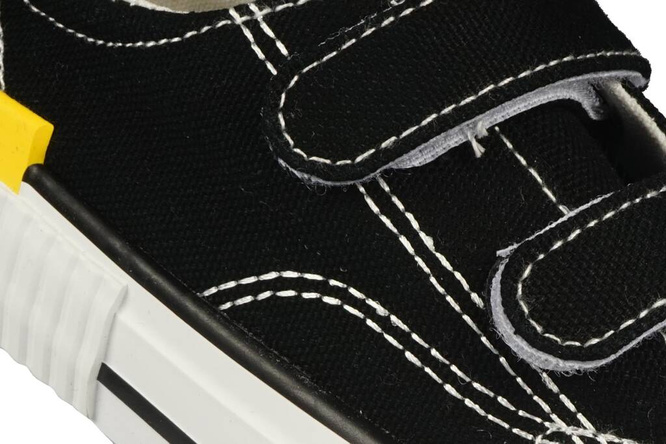 Tenisówki dziecięce BESSKY CMY007-2CBLYE czarne rozm.32-37