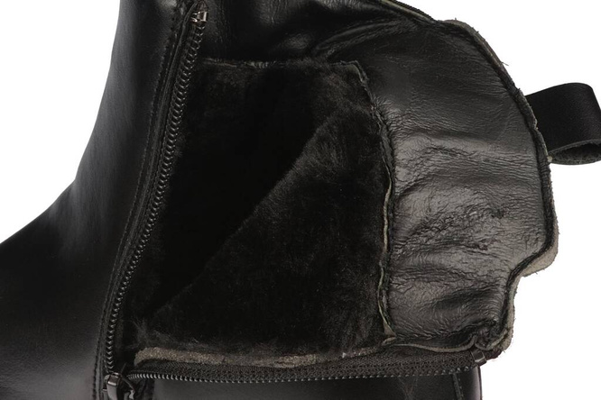 Le Scarpe DA7163-1BL women's winter shoes, black, sizes 36-41