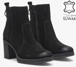 Sergio Leone DBT673-SCZ women's winter boots black size 36-40