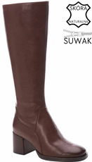 Sergio Leone DKZ231-SBR women's boots brown size 36-40