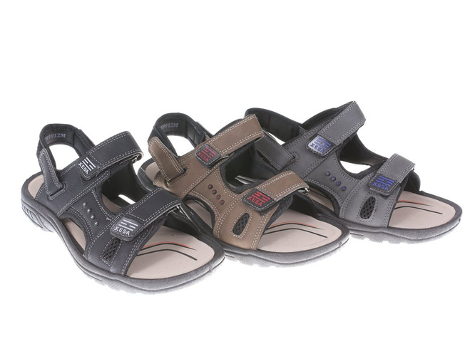 KeSa DXH9912 ashen, brown and black youth sandals size 36-41