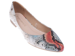 Women's ballerinas Sergio Leone DBL611CZWA beige size 36-40