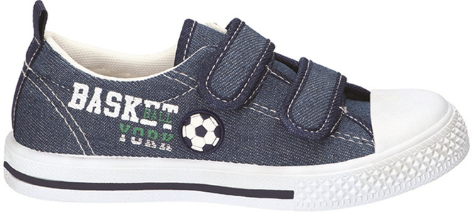 American Club CTEN-155 children's sneakers black and navy blue size 31-35