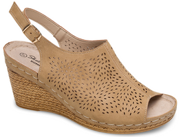 Women's sandals Skotnicki DS-3-0623CA camel, sizes 36-41