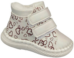 Children's winter boots Apawwa 0FD122WH silver size 18-21