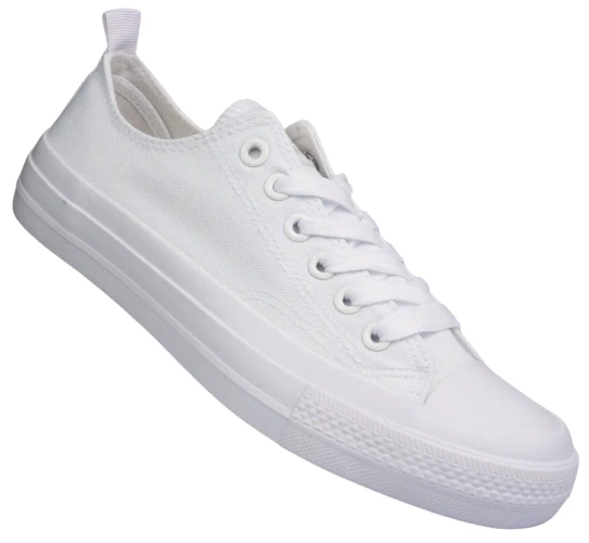 Tenisówki damskie American Club DLH-102 biały rozm.36-41