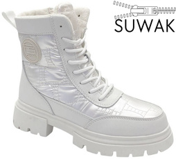 Buty zimowe dziecięce Clibee CH-298WH białe rozm.31-36