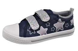 Children's sneakers Skarpol PARIS GWIAZDKI navy blue size 24-29