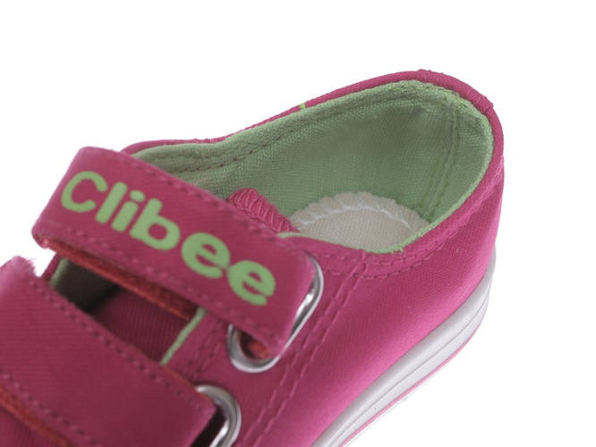 Tenisówki dziecięce Clibee AB-228PE pink rozm.21-25