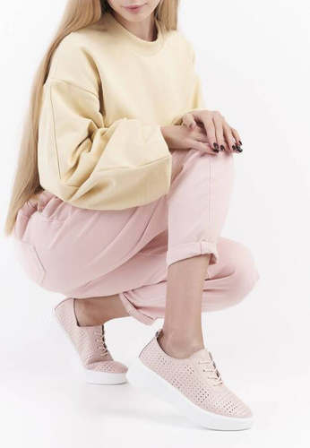 Buty sportowe damskie Sergio Leone DSP018RO różowe rozm.36-41