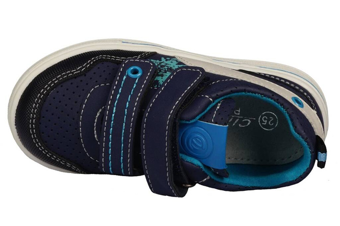 Buty sportowe dziecięce Clibee AP553BULBU granatowo-niebieskie rozm.21-26